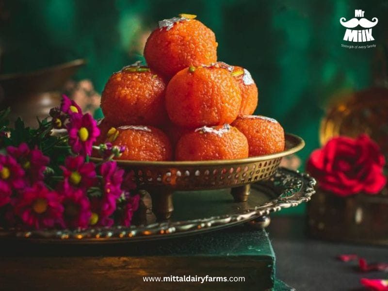 Indian Sweets with Ghee