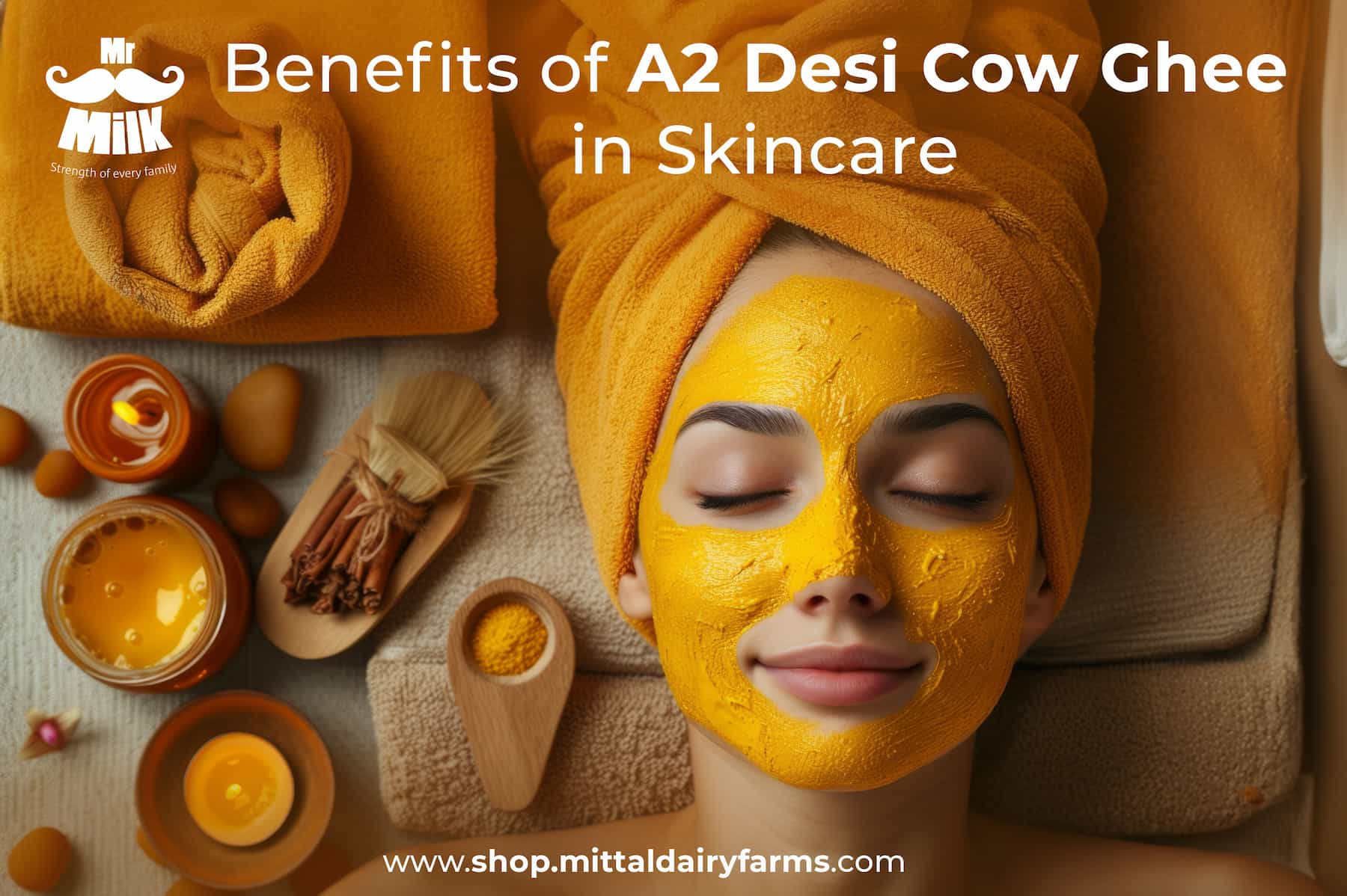 A2 Desi Cow Ghee: Discover Natural Skin Nourishment